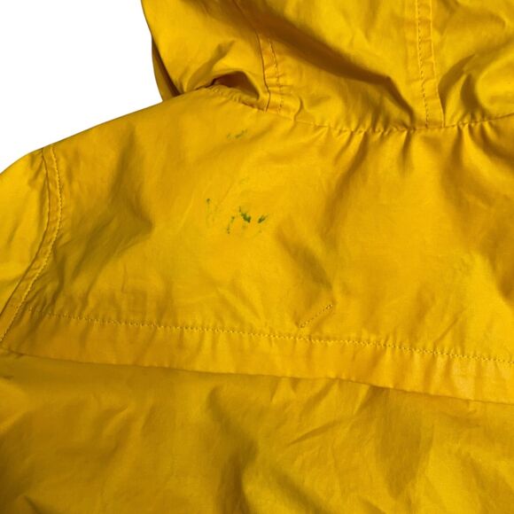 Crew Cuts 3 Yellow Hooded Rain Coat Lined Polyester (some marks) Polyester Blen - Picture 8 of 8